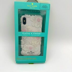 Kate spade New York hard shell cell phone case iPhone XS/X